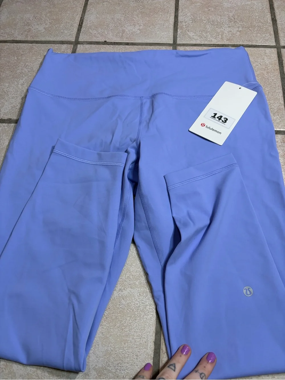 NWT Lululemon Wunder Train High-Rise Tight 25” (Dusty Lilac) Size 14